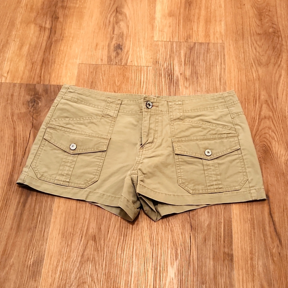 Green shorts